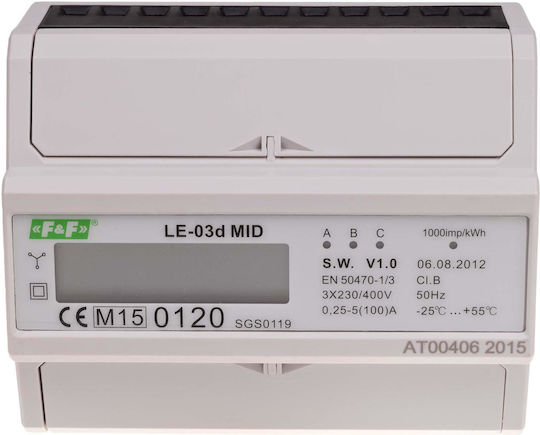 F&F Electric Panel Meter Digital Three-phase LE-03d