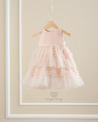 Angel Wings Baptism Dress