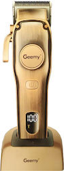 Geemy Professional Hair Clipper Gold GM-6626