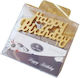 Next Birthday Candle Happy Birthday in Gold Color 33119-18---2
