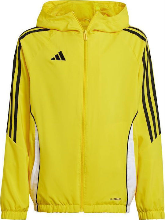 adidas Sportlich Kinderstrickjacke mit Kapuze G...