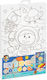 Grafix Canvas Painting Numbers Space 30x20cm