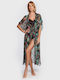 Only Long Women's Kimono Multicolour