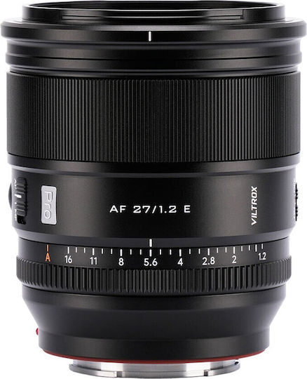 Viltrox Crop Φωτογραφικός Φακός XF-27 F1.2 AF PRO Σταθερός για Sony E Mount Μαύρος