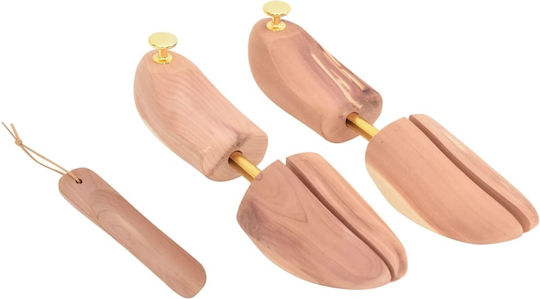 Vidaxl Calf Size Eu 39-41 5 Solid Wood Cedar Bone