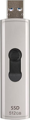 Transcend 512GB USB 3.2 SSD Stick Gray