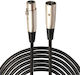 Adam Hall XLR male / XLR female to XLR male / XLR female 10m Cable (3-Pin)