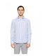 Smart Fashion Men's Shirt Long Sleeve Sky Blue