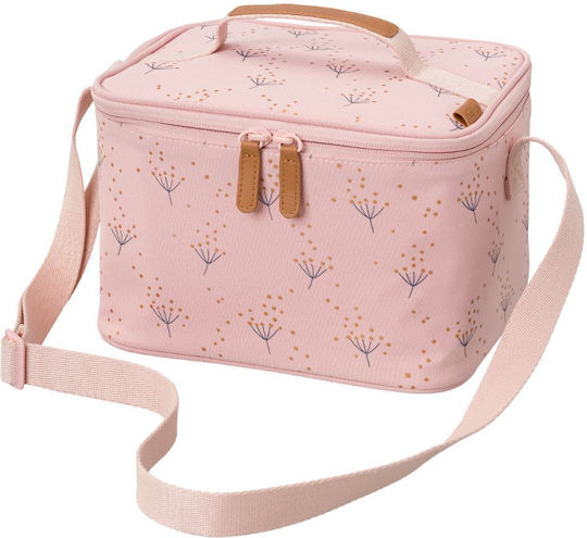 Fresk School Insulated Hand Lunch Bag Pink 18 x 15 x 23cm