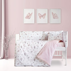 Pamy Kocoon Cot Panda Pink 40x200