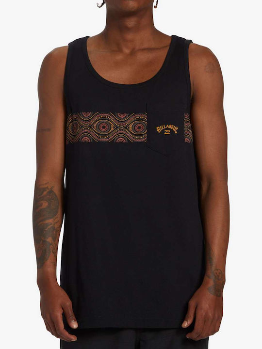 Billabong Men's Sleeveless Blouse Black