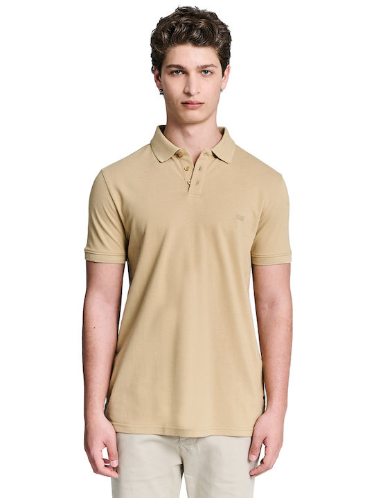 Staff Men's Short Sleeve Blouse Polo Cigar