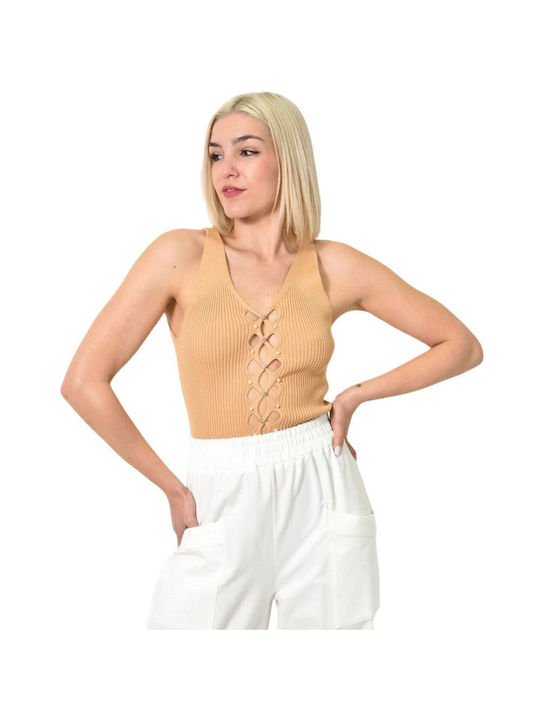 Potre Bluza de Damă Beige