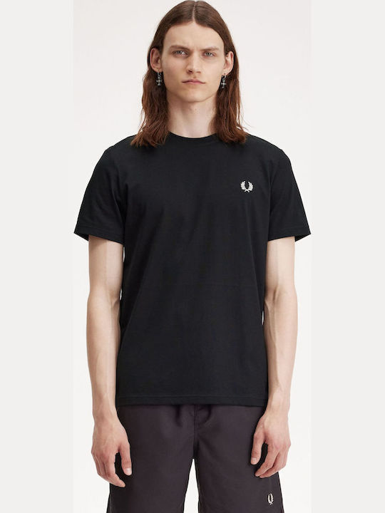 Fred Perry T-shirt Μαυρο
