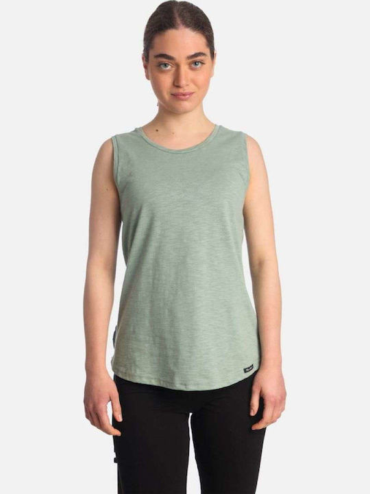 Paco & Co Damen Bluse Ärmellos Mint