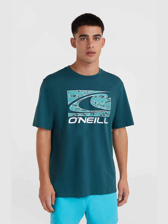 O'neill Ανδρικό T-shirt Κοντομάνικο Πετρολ