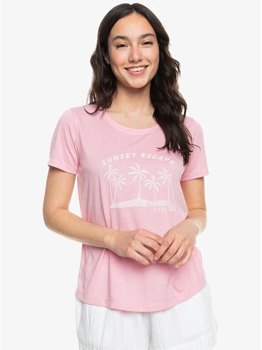 Roxy Chasing Wave Damen T-Shirt Mehrfarbig