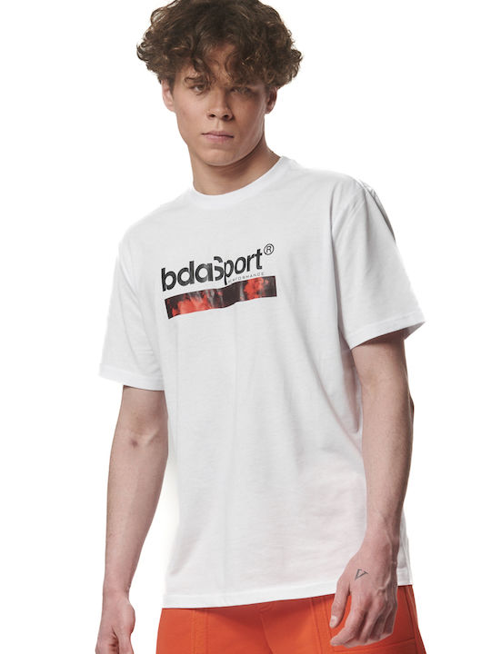 Body Action Ανδρικό T-shirt Κοντομάνικο Λευκό