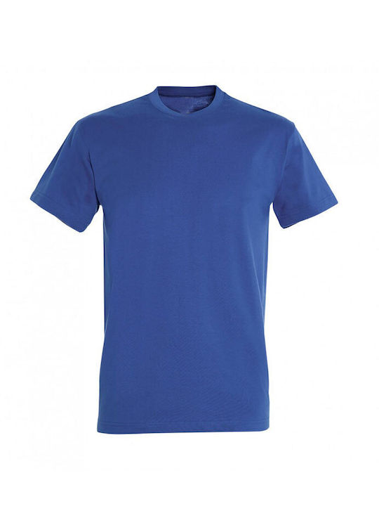 Kids Moda T-shirt Bărbătesc cu Mânecă Scurtă BLUE
