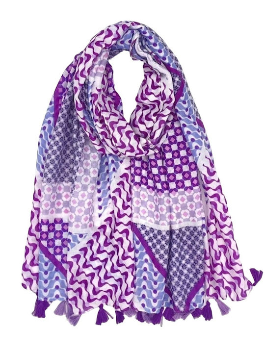 MI-TU Exclusive Women's Scarf Purple