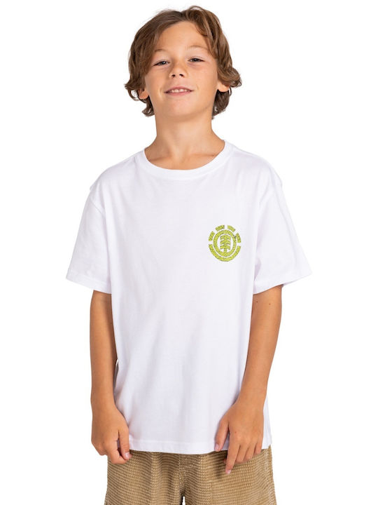 Element Kids Blouse Short Sleeve Optic White