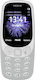 Nokia 3310 2017 Dual SIM (16MB) Mobile Phone with Buttons (English) Gray