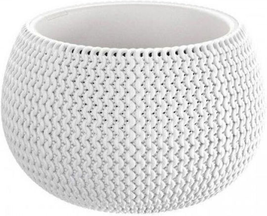 Prosperplast Splofy Bowl Κασπώ Πλαστικό Λευκό 29x29x19εκ.