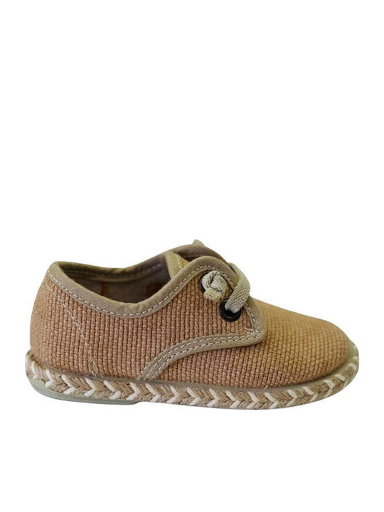 Childrenland Kids Espradrilles with Laces Brown...