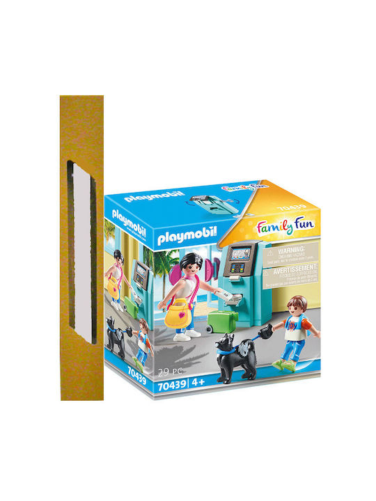 Παιχνιδολαμπάδα Σετ Οι Τουρίστες Στο Atm Family Fun: Tourists With Atm Playmobil