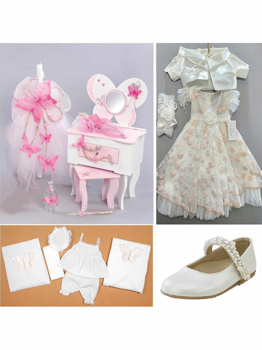 Le Petit Pre Taufset mit Thema Schmetterling
