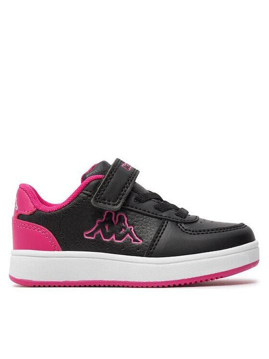 Kappa Παιδικά Sneakers Μαύρο / Φούξια