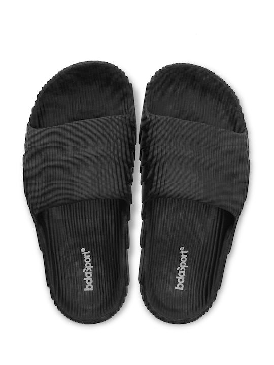 Body Action Women's Slides Black