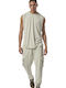Cargo-Hose Jogginghose mit Gummizug Gray