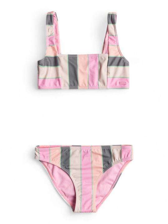 Roxy Bralette Kinder Badeanzug Bademoden-Set Grün