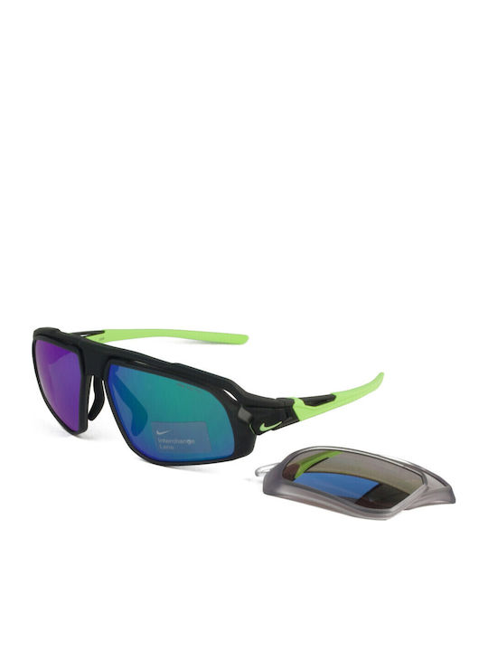 Nike Flyfree M Unisex Sunglasses with Black Pla...