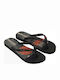 Classica Brazil Men's Flip Flops Black