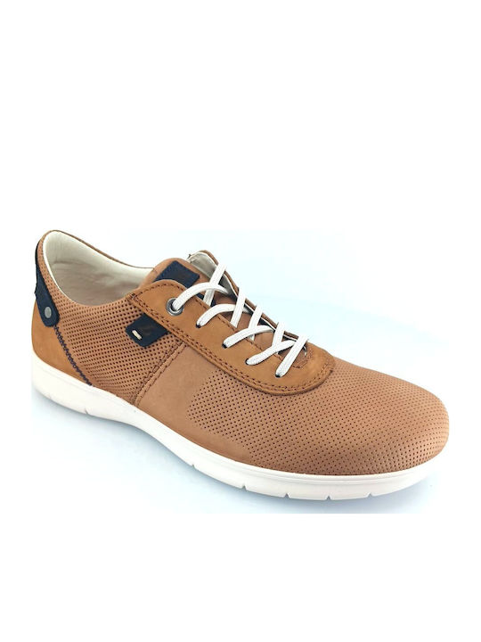 Men's Leather Casual Shoes Tabac Brown