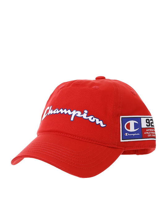 Champion Παιδικό Καπέλο Jockey Υφασμάτινο Κόκκινο