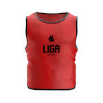 Liga Sport Mesh Training Bibs in Rot Farbe