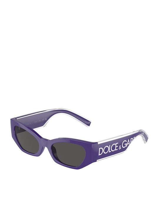 Dolce & Gabbana Cat Eye Παιδικά Γυαλιά Ηλίου Μωβ