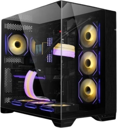 Vengeance Vision-X9 LIAN LI Edition Gaming Desktop PC (Ryzen 9-7900/32GB DDR5/1TB SSD/Radeon RX 7800 XT/No OS)