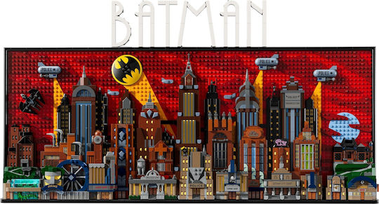 LEGO Art The Animated Series Gotham City pentru 18+ Ani 4210 Bucăți
