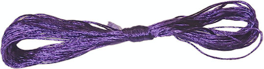 Floss Threads Easter Egg Dye Egg Dyeing Stick Approximately 12 Meters Purple