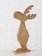 MSA Christmas Wooden Figure Deer Height 72cm Josh