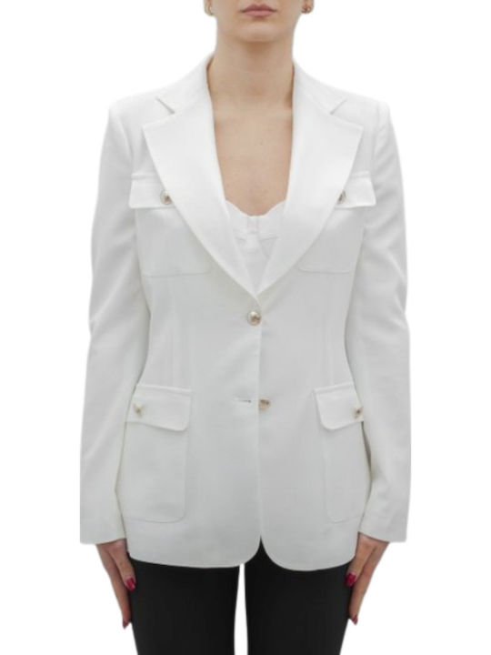 kocca Damen Blazer Bianco