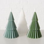 Christmas Green Candle 15cm