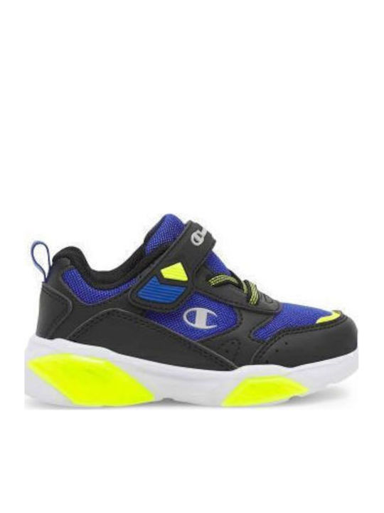Wave Αθλητικά Παιδικά Παπούτσια Running με Σκρατς Μπλε