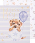 Greeting Card New Baby Boy Envelope