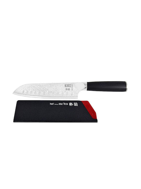 Kiro Kazan Messer Santoku aus Damaststahl 18cm 17-672118P 1Stück