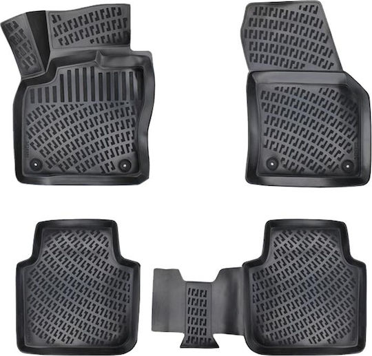 Carro 234279 Mats Mats Skoda Kodiaq 2016 4 Pieces Black